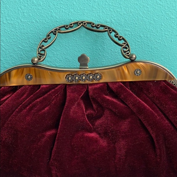 Beaded Velvet Bag - Picture 5 of 7